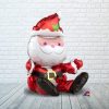 globo Santa claus sentado